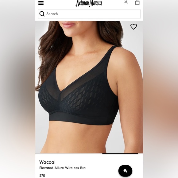 WACOAL Elevated Allure Wire-Free Bra - Picture 2 of 11